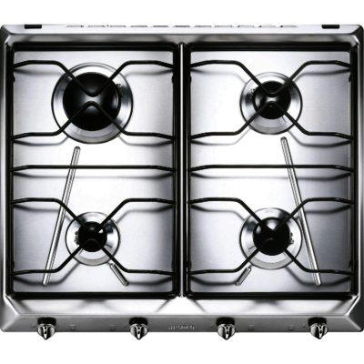 Smeg Cucina SV564_3 60cm Gas Hob in Stainless Steel